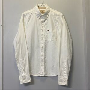 Hollister Men's Classic Fit Button Down Shirt Men’s Medium 100% Cotton